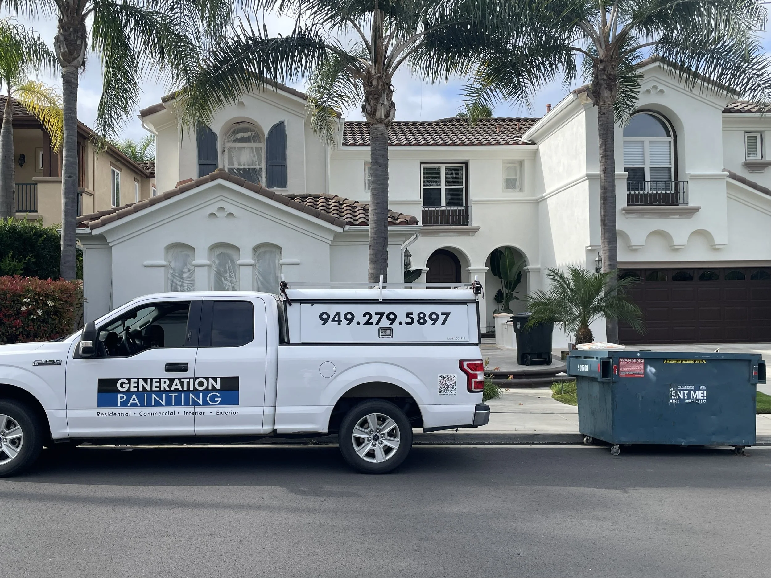 Generation Painting, Exterior Painting on 4000Sqft+ Home.