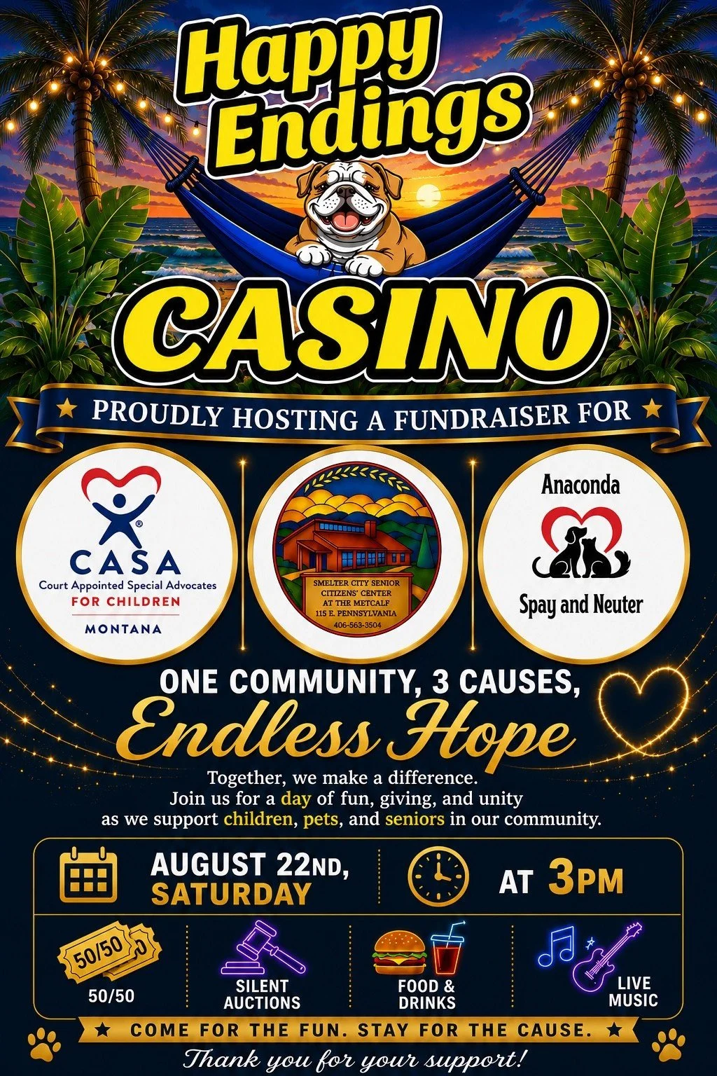 Casino Night! at Happy Endings Casino