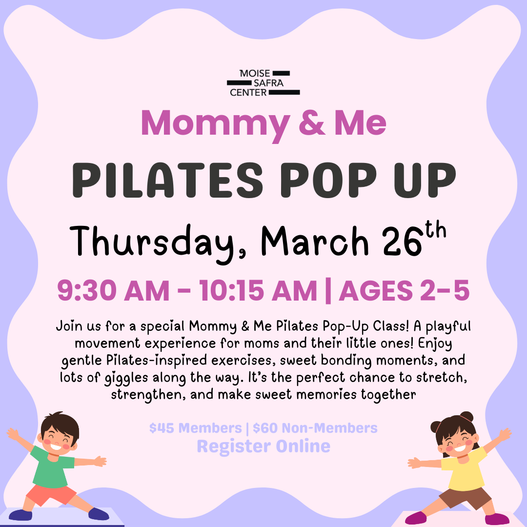 Moise Safra Center Popup