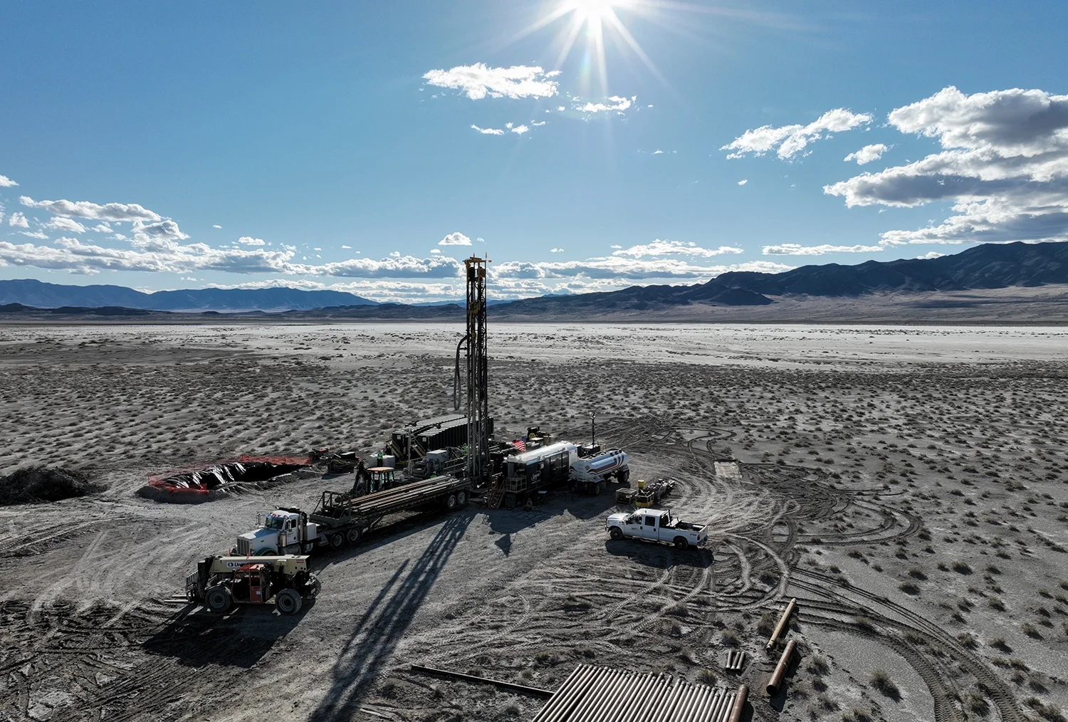 drilling for brine resources