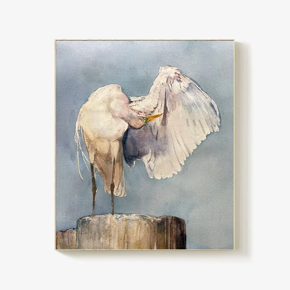 Preening