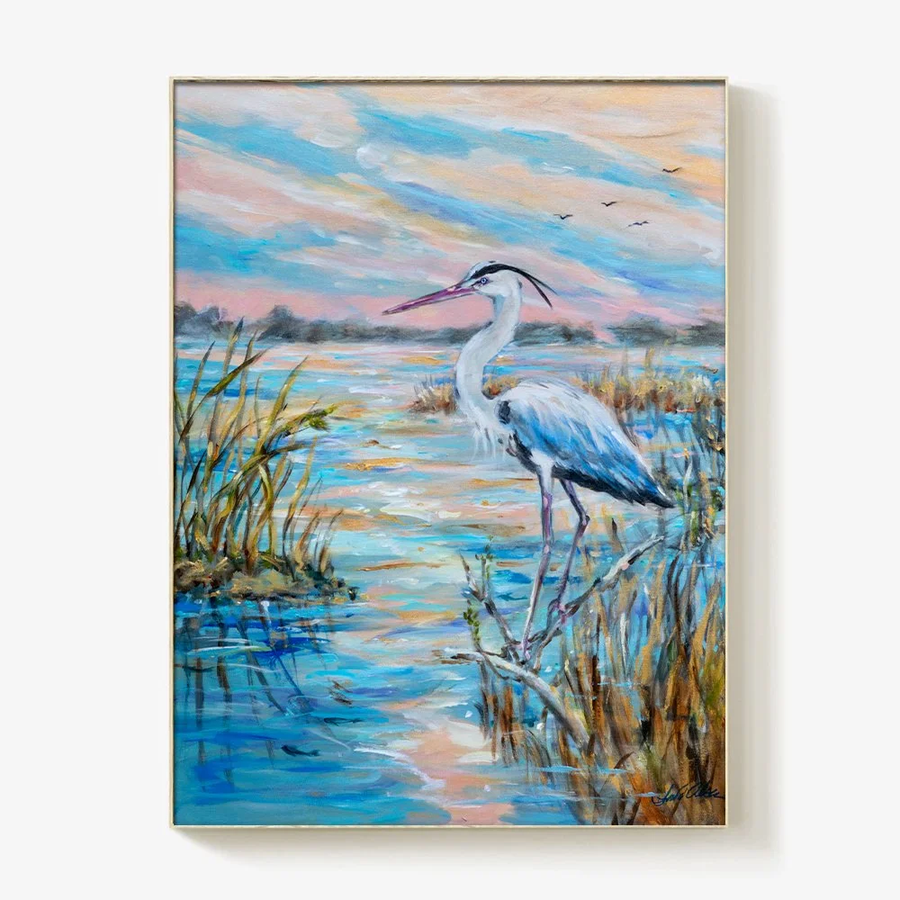 Egret on the Waterway