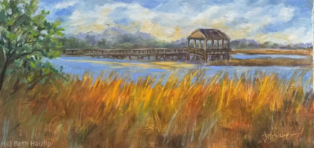 Dock at Kiawah River