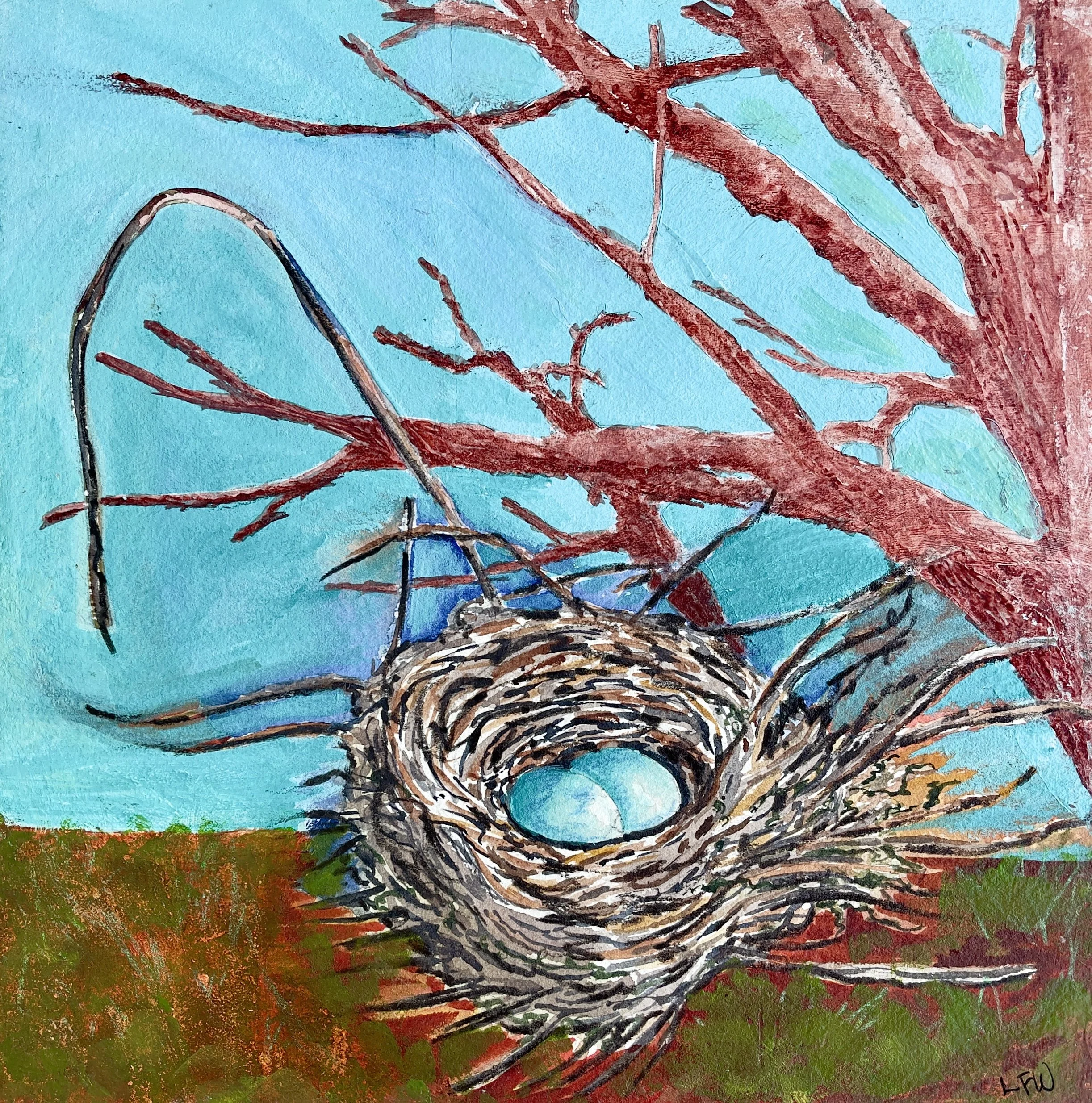 Nest with Eggs