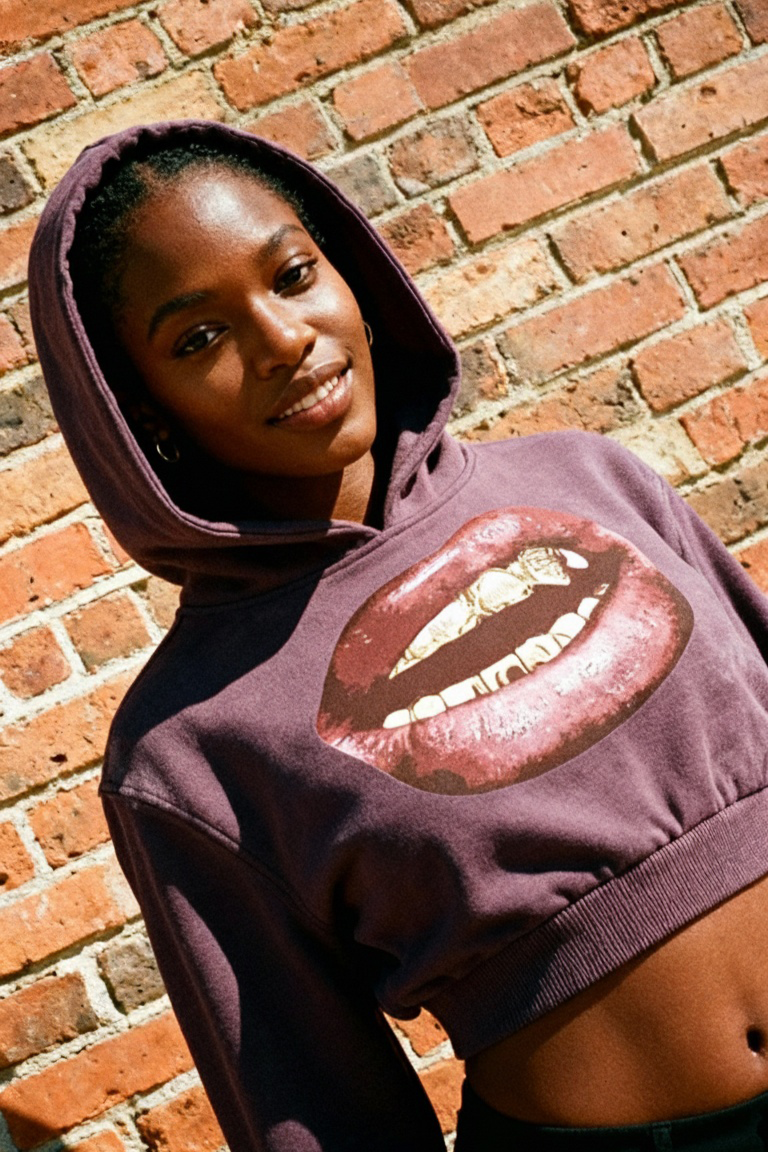 Bay Area Essential Cropped Hoodie