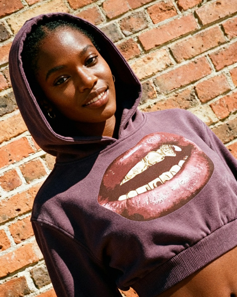 Bay Area Essential Cropped Hoodie