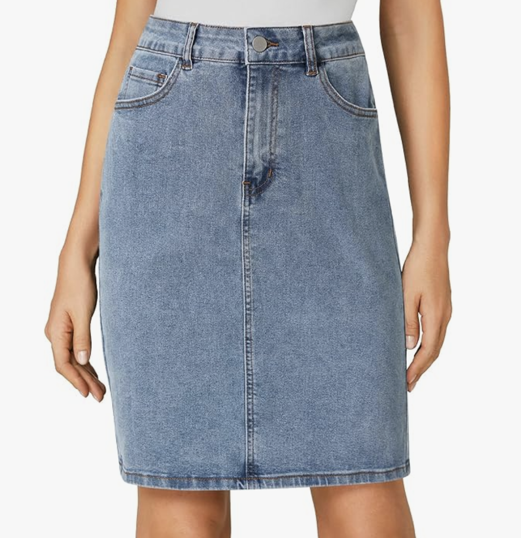 Denim skirt