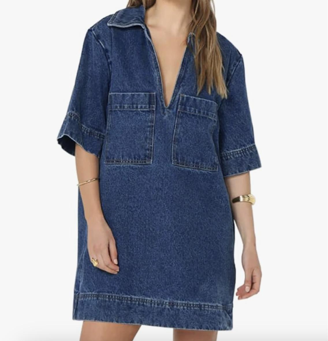 Denim dress