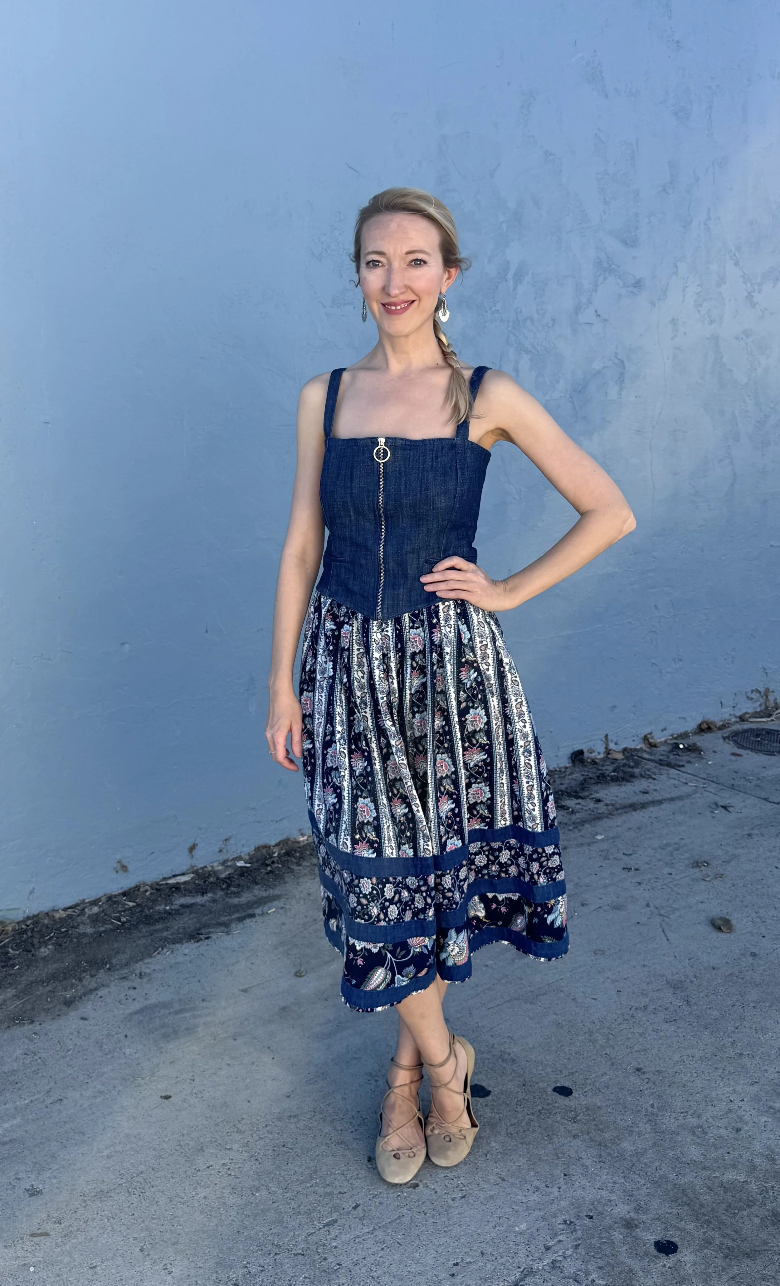 The Denim Dozen: Dark Denim Corset