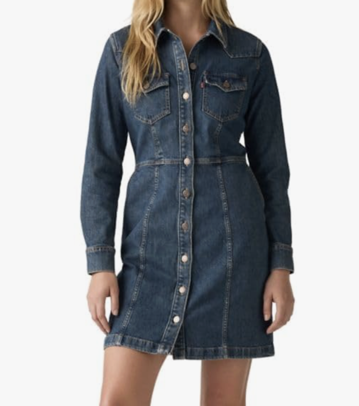 Denim dress