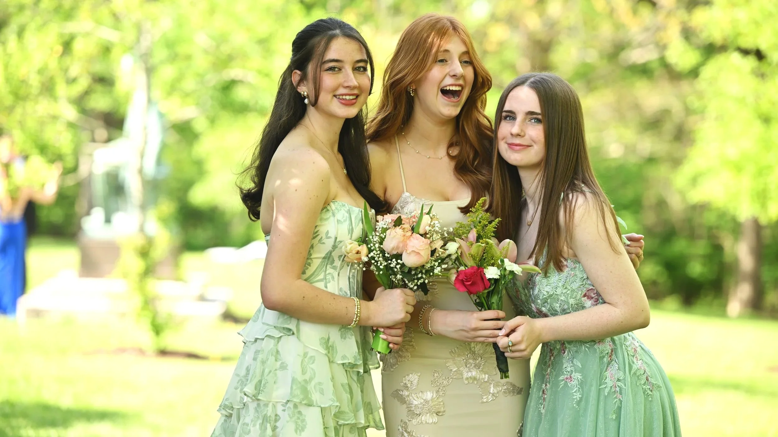 Senior photo with friends
