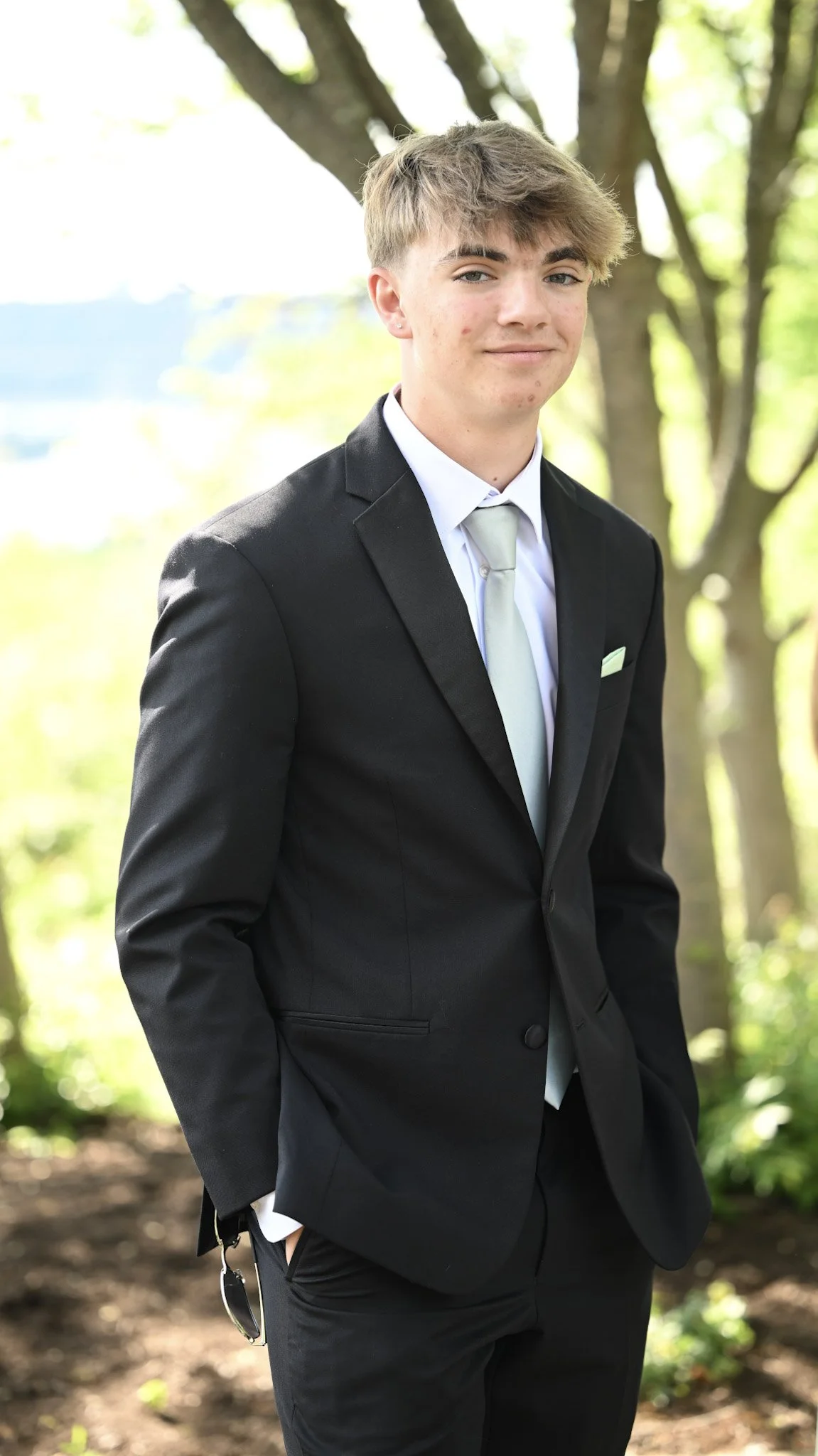 Senior Boy near Milford, Ohio