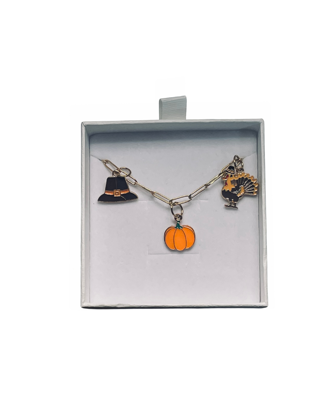 π Fall Harvest Charm Bracelet