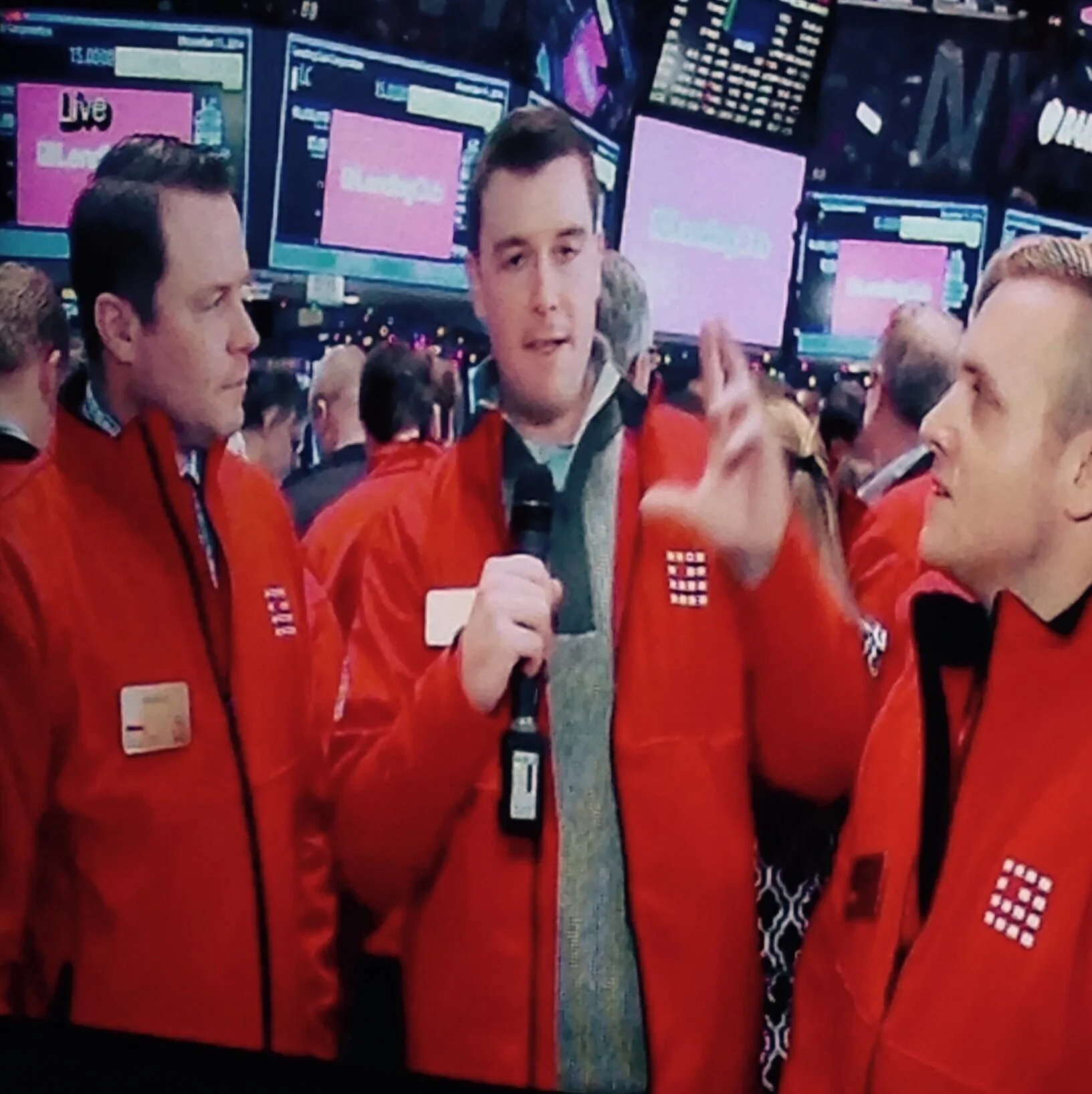 Jeff Rothenberg getting interviewed at the Lending Club IPO in 2014 - career coaching for young adults Phoenix