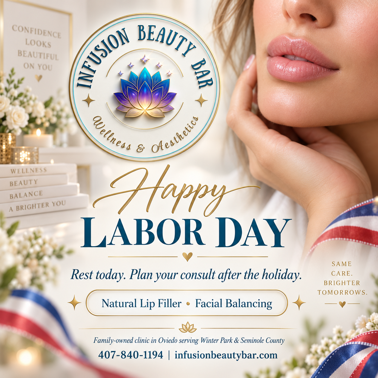 Lip Filler Winter Park: Natural, Balanced Results | Infusion Beauty Bar