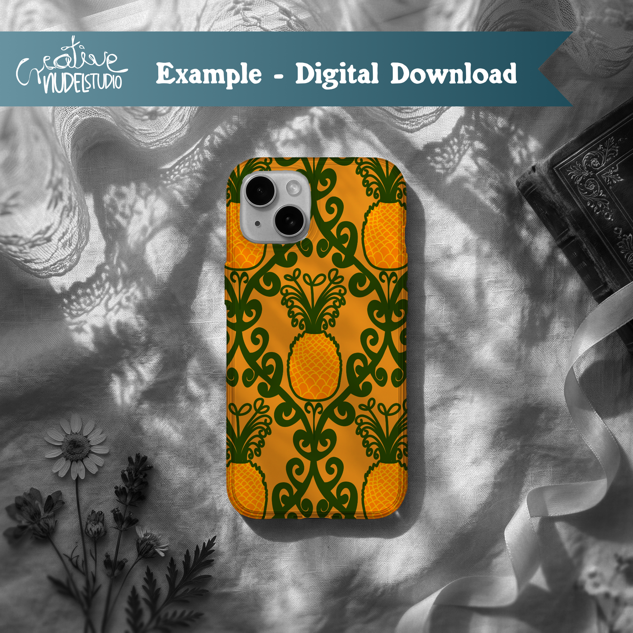 000018 - phone case 3 Happy Swirly Pineapple.png
