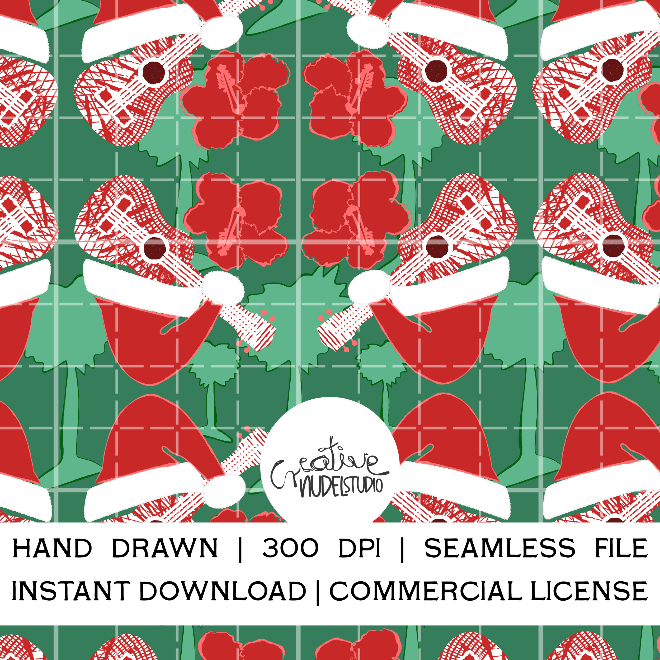 Hawaiian Christmas Ukulele Branded Large Scale.png