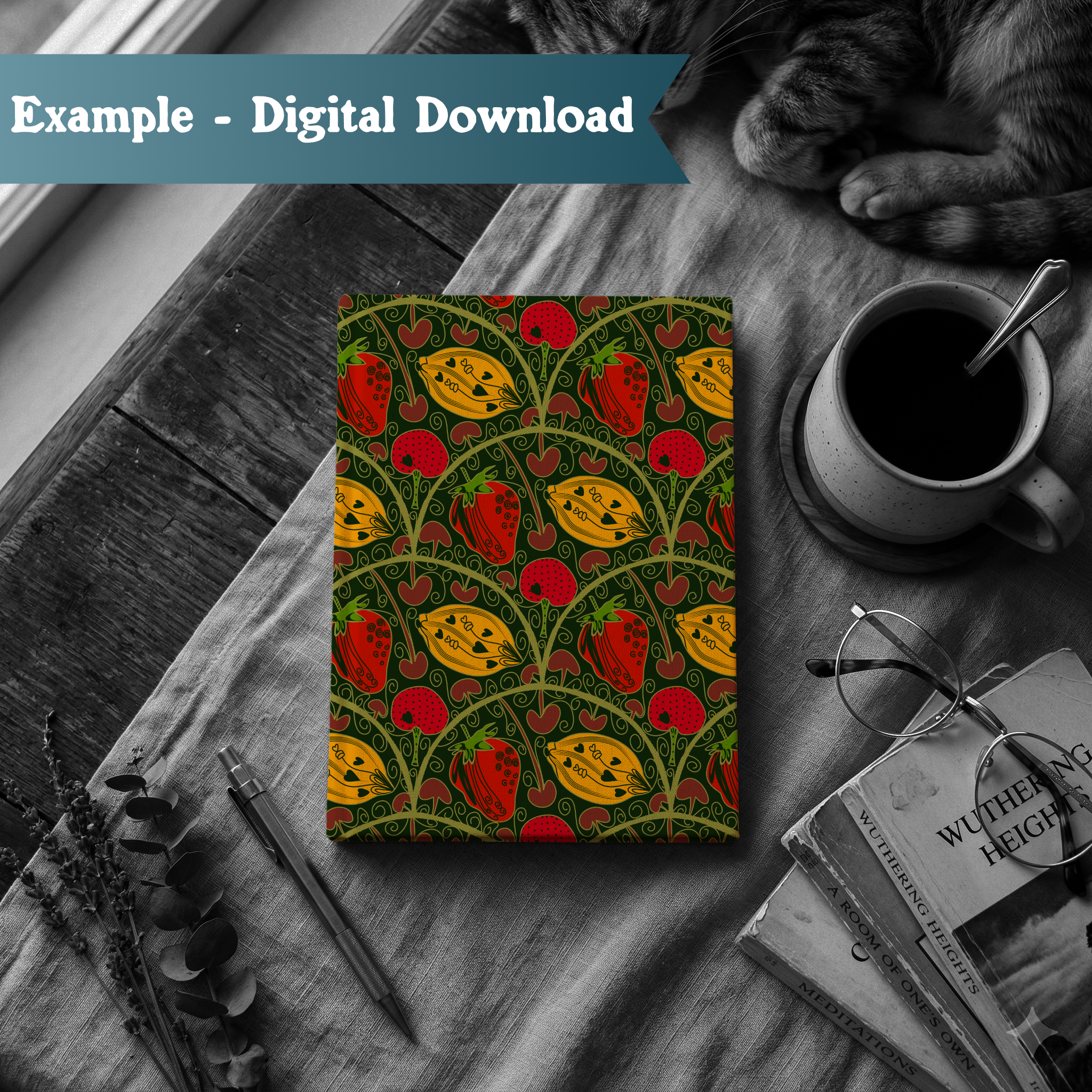 000024 - Book with Cat Fresh Scalloped Fruit.png