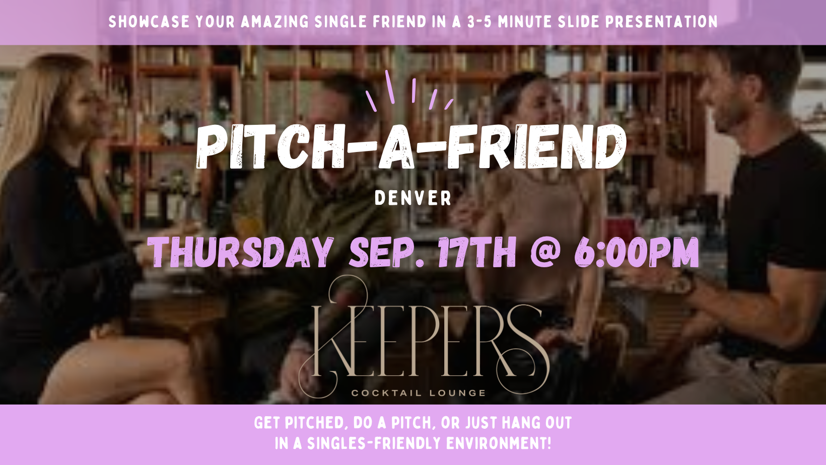 Pitch-A-Friend at Keepers