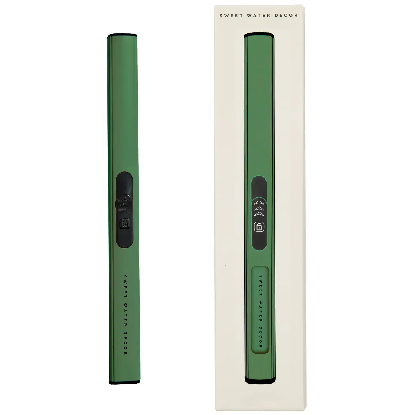 Flameless Rechargeable Lighter - Green