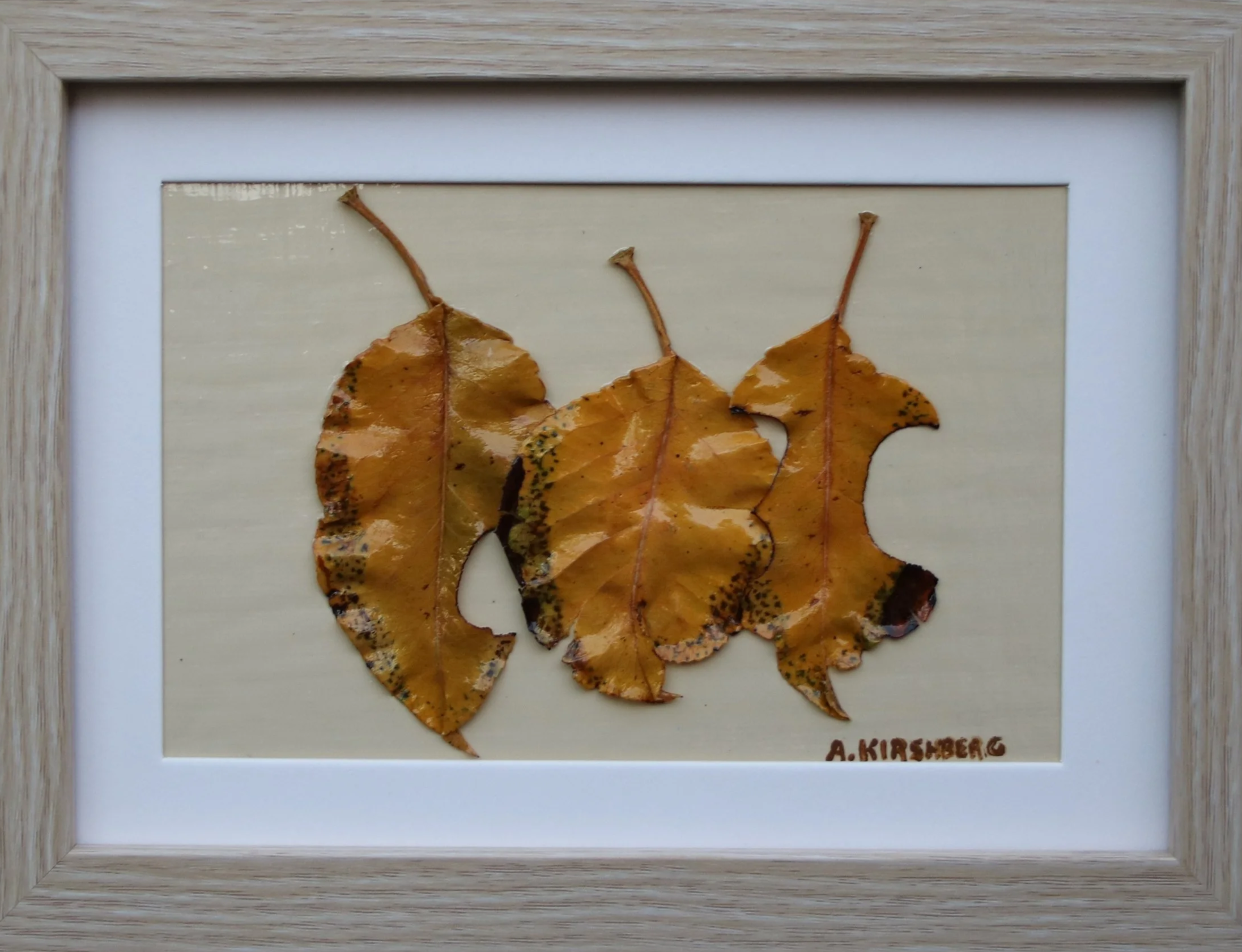 LEAF+6234+-+SEPTEMBER+LEAVES++FRAMED+AND+MATTED++9-24-2025.png