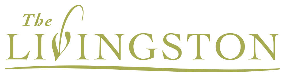 The logo of The Livingston, featuring elegant green text with a stylized 'L' and underlining.