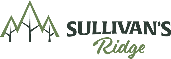 Logo of Sullivan's Ridge featuring stylized mountains and the text 'Sullivan's Ridge'.
