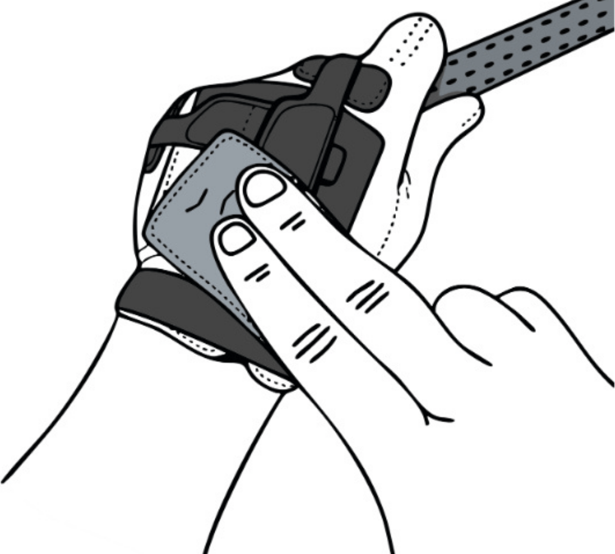 Practice Glove Step by Step Guide – Hand Wrap: Step 1