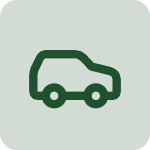 Solid dark green square background