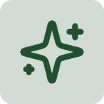 Solid dark green square background