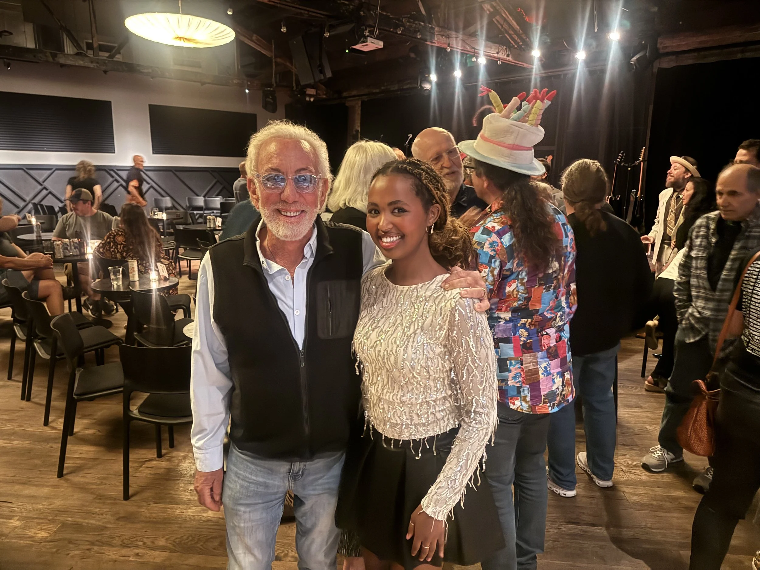 Meaza Joy signs with Tony Award Winning and Jam Productions co-founder Arny Granat and Grand Slam Productions.  Link to article.