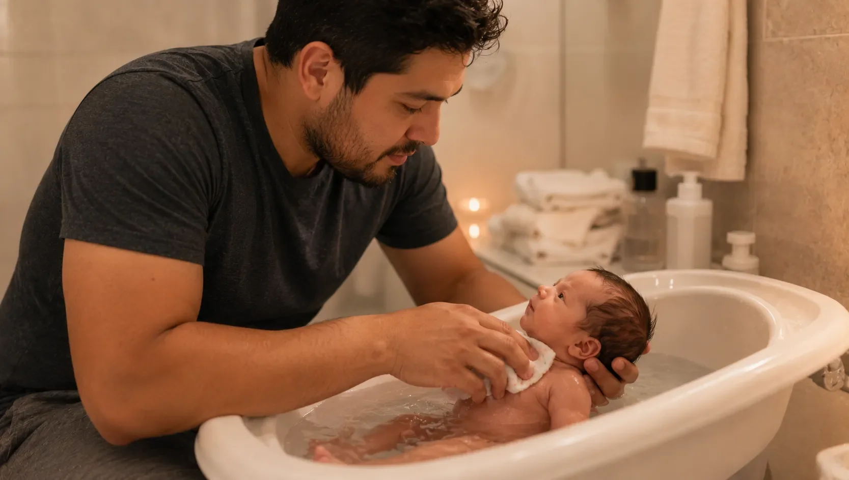 Primeros pasos del papá primerizo: guía práctica de supervivencia