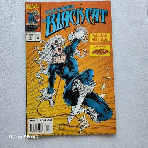 Felicia Hardy - The Black Cat #1a FN-VF Marvel Modern Age Key Comic
