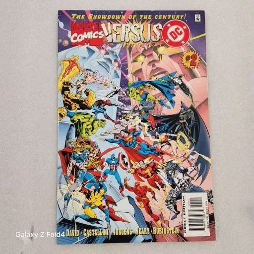 DC Vs Marvel #2a "Round Two" VF-NM Modern Age Comic