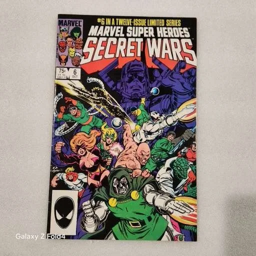 Marvel Secret Wars #6a - First Cameo of Spider-Woman FN-VF