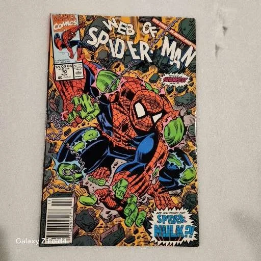 Web of Spider-Man Vol. 1 #70b - First Appearance of Spider-Hulk