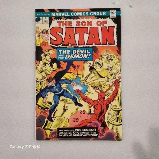 Son of Satan #3a: "Demon's Head" Marvel Comics FN-VF