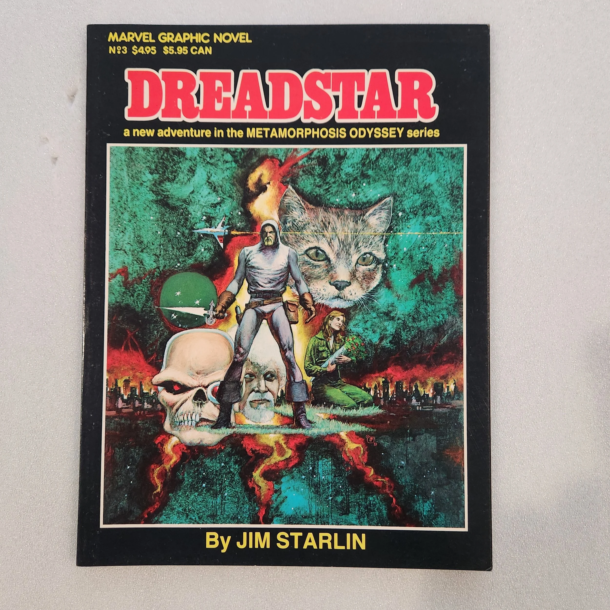 Marvel Graphic Novel: Dreadstar NM-MT - Iconic Jim Starlin Cover