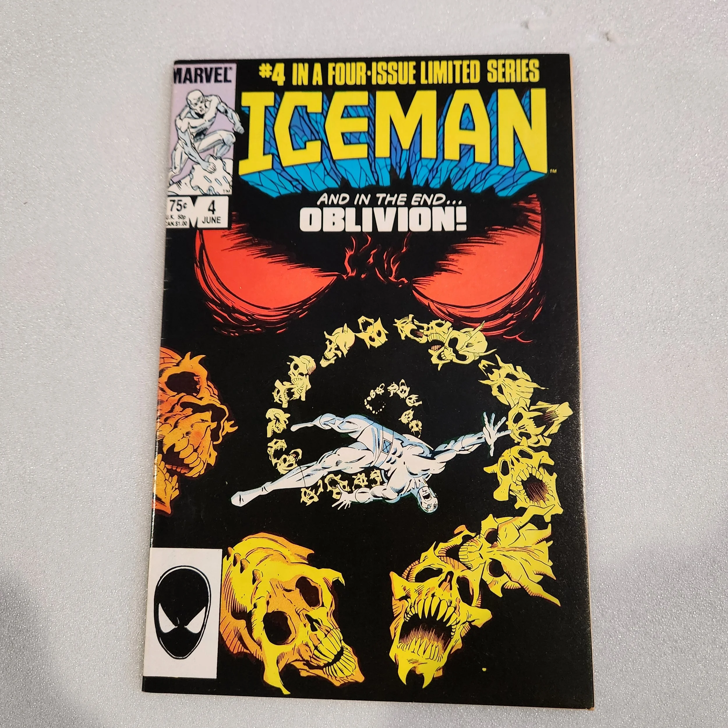 Iceman #4 - Marvel Comics Four-Issue Limited Series (VF/NM) Direct Edition