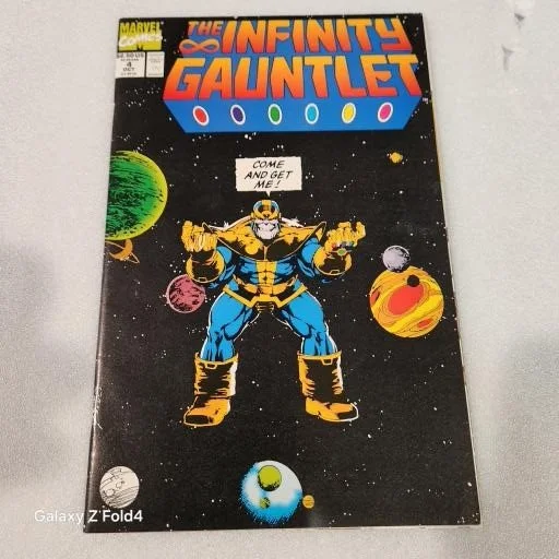 Infinity Gauntlet, Vol 1 #4a - "Cosmic Battle"