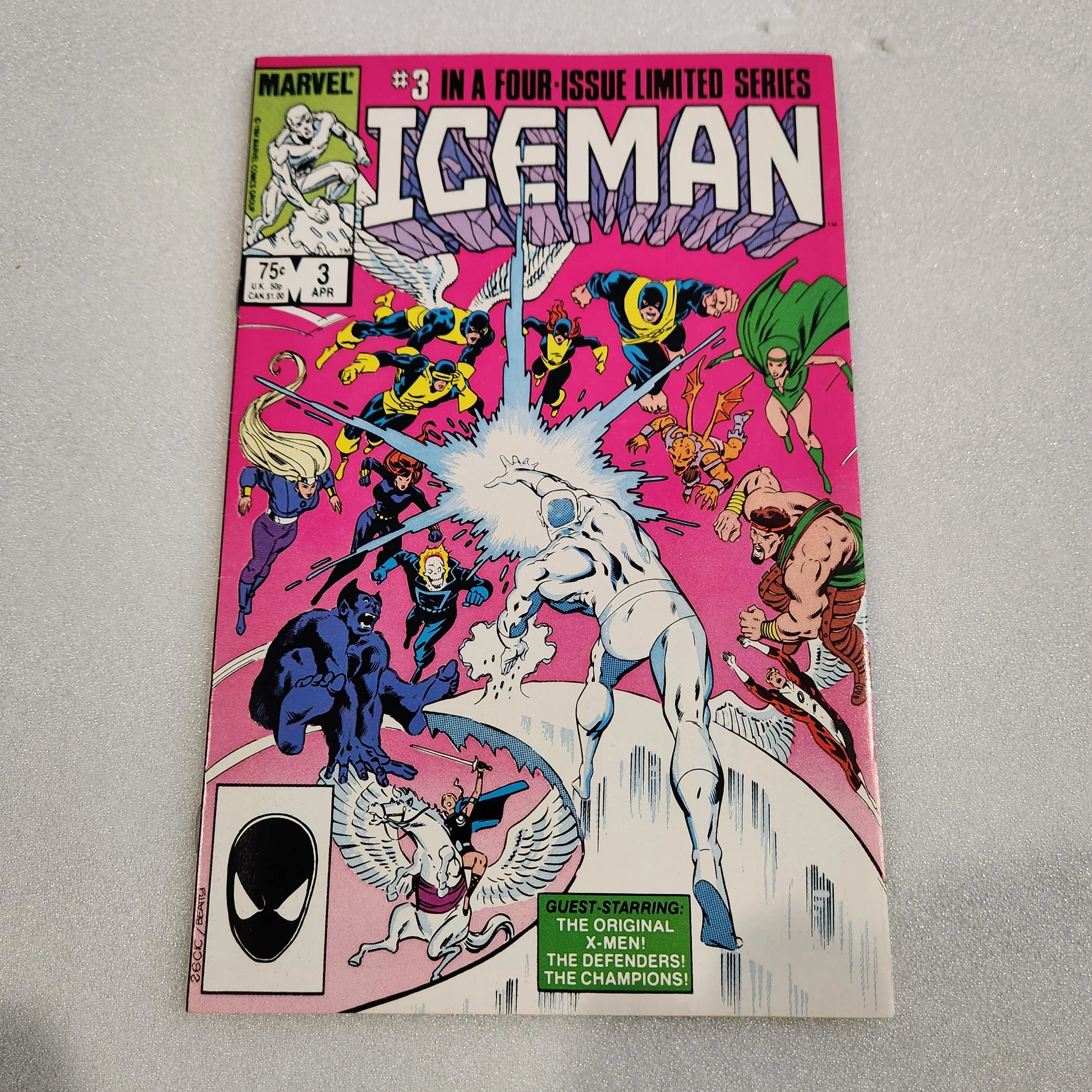 Iceman #3 of 4 - Marvel Limited Series (NM-MT) Direct Edition
