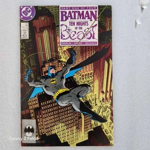 Batman Vol 1 #417a "Ten Nights of the Beast, Part 1" Comic