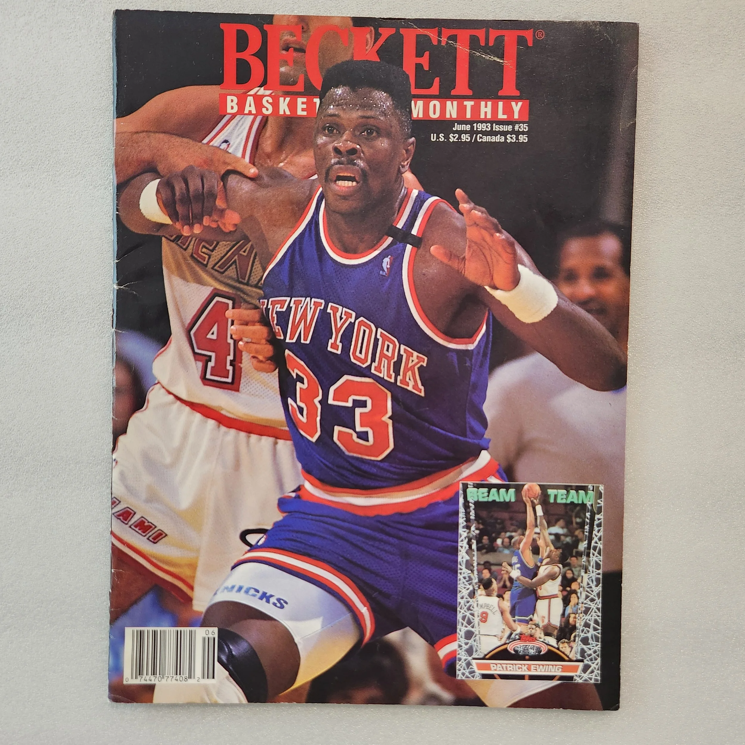 Beckett Basketball Monthly June 1993 Issue #35