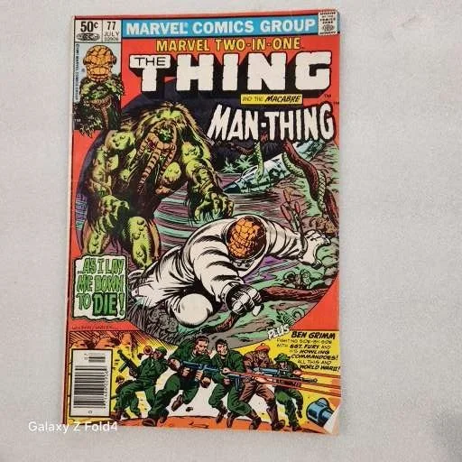 Marvel Two-in-One Vol 1 #77b: "Only the Swamp Survives!"