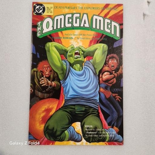 Omega Men Vol 1 #37 "I Alone Remain! "Partners-The Last Vega Story" NM-MT