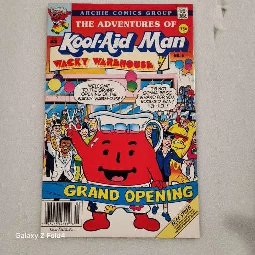 Adventures of Kool-Aid Man #5b: Wacky Warehouse Comic FN-VF