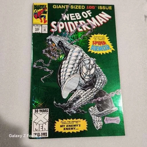 Web of Spider-Man Vol 1 #100a - Debut of Spider-Armor MK I