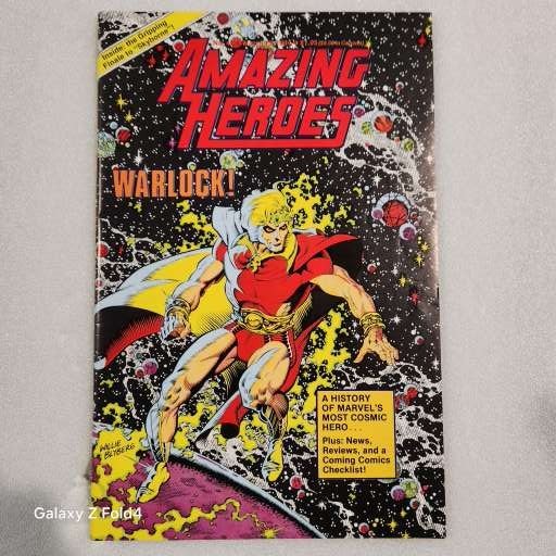 Amazing Heroes #43 - Warlock Reference Edition
