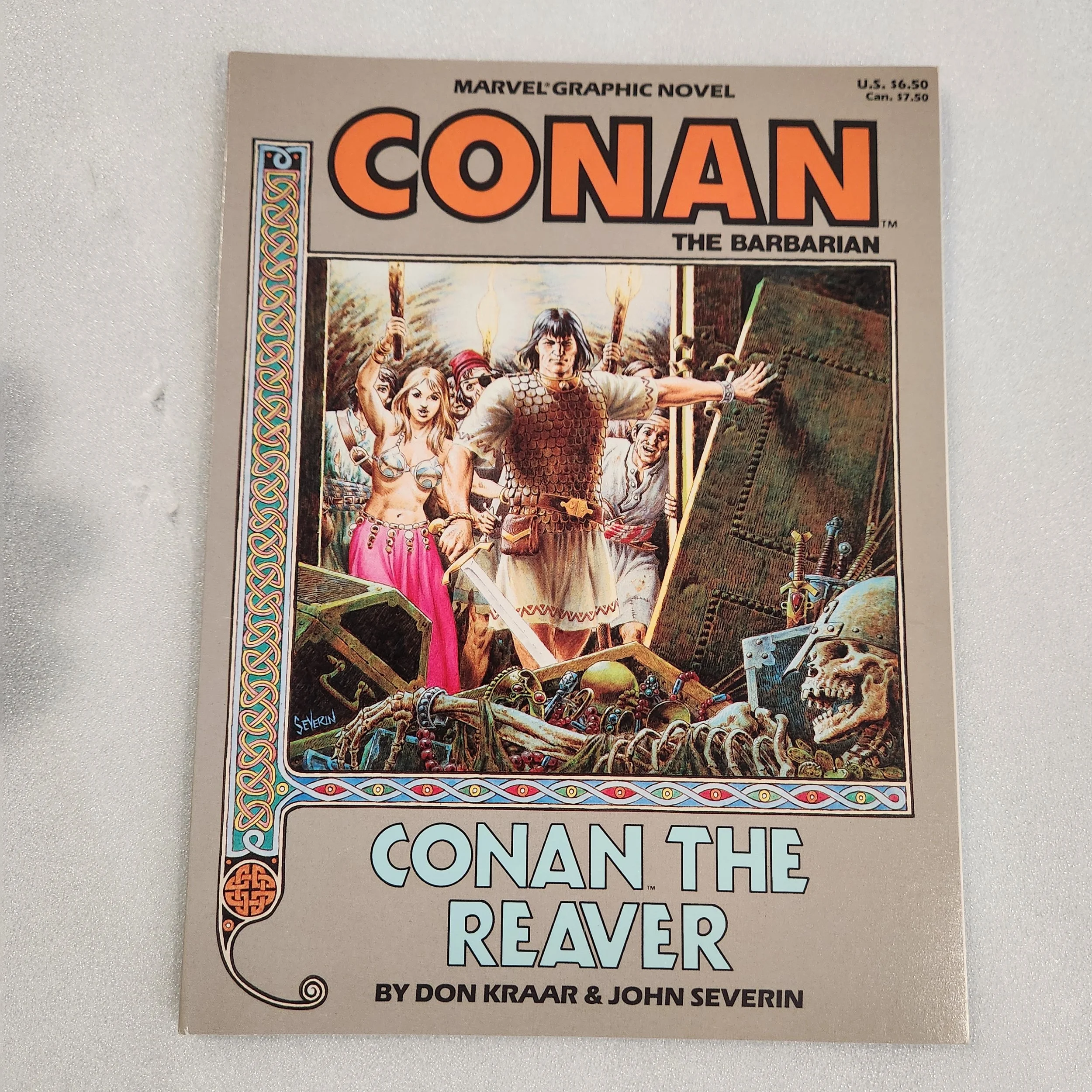 Marvel Graphic Novel - Conan the Reaver (NM-MT Condition)