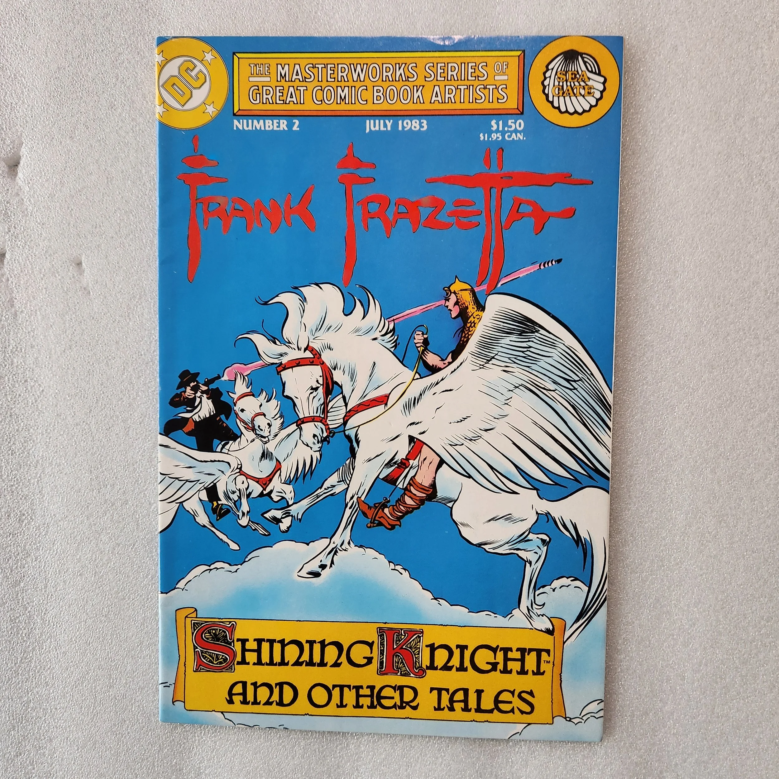 Frank Frazetta's 'Shining Knight and Other Tales' Comic Book DC Comics Mint Direct Edition